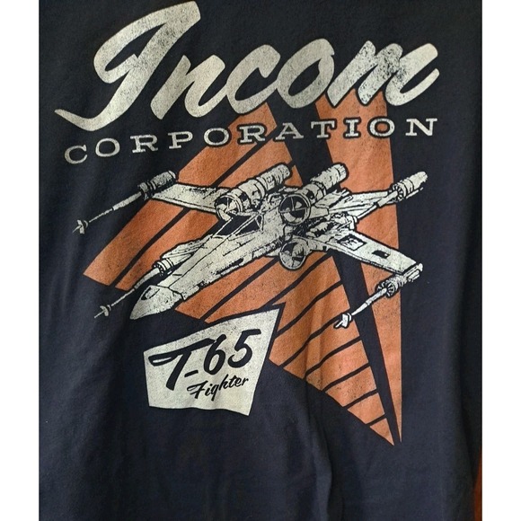 Star Wars Incom X-Wing T-65 Starfighter T- Shirt Large- Herosandvillains.com - Picture 2 of 7
